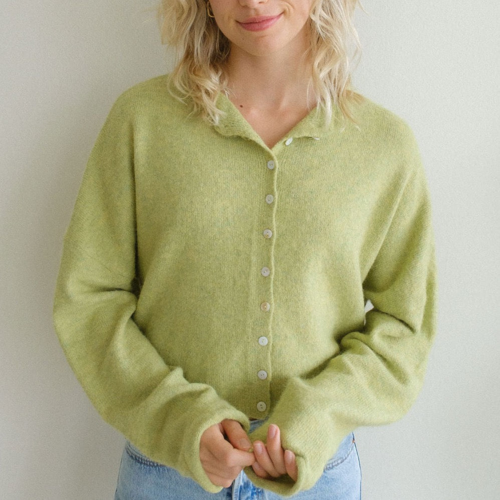 the piper cardigan | sky blue main image 0