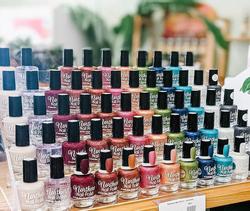 Northern Nail Polish - Up North Nail Polish Green Olivine Toxin Free Vegan Midwest