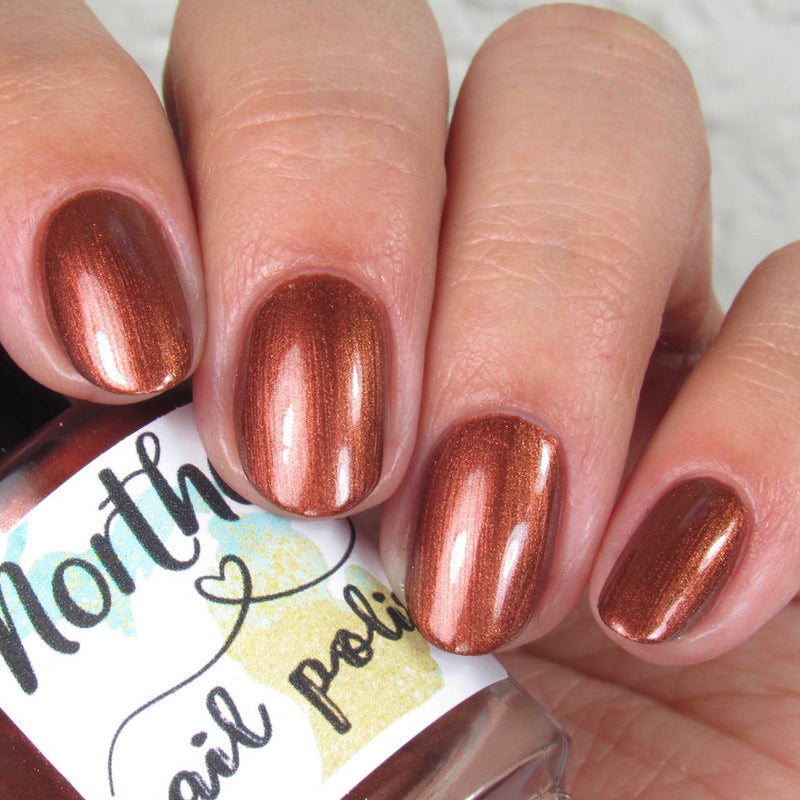 Northern Nail Polish - Copper Country ~ Nail Polish Bronze Toxin Free Vegan Eco