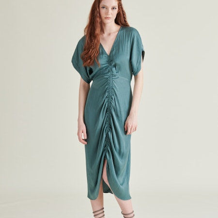 Aimee Dress (Dusty Teal)