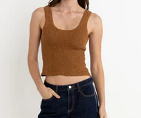 Adele Scoop Neck Knit Top