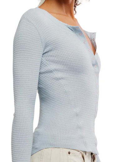 Going Places Cardi (Pearl Blue)
