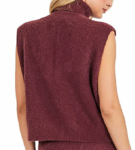 Crosby Fuzzy Turtleneck Sweater