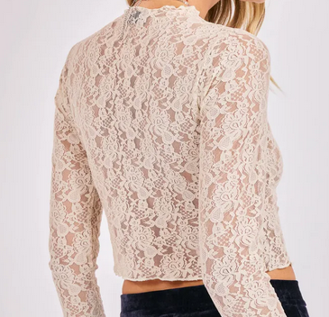Chelsea Lace Knit Top