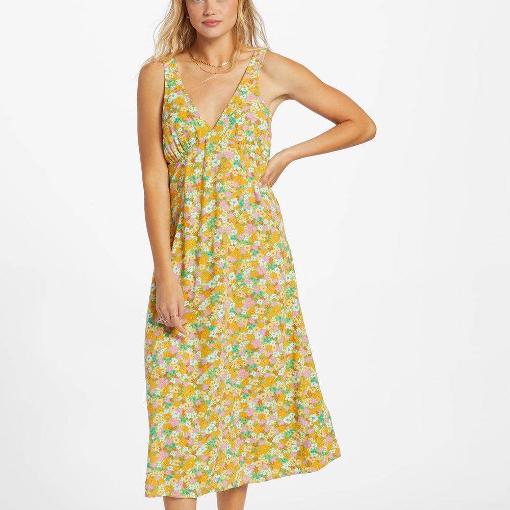 knee length dresses for ladies Feel The Love Midi Dress – Bella Mia