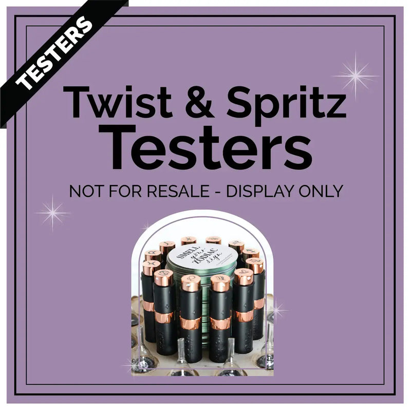 Zodica Perfumery - POP Twist & Spritz Display Refill NOT FOR RESALE : Cancer