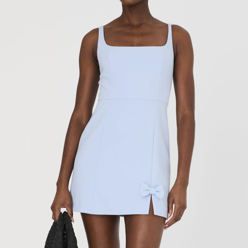 Whisper Bow Strappy Dress