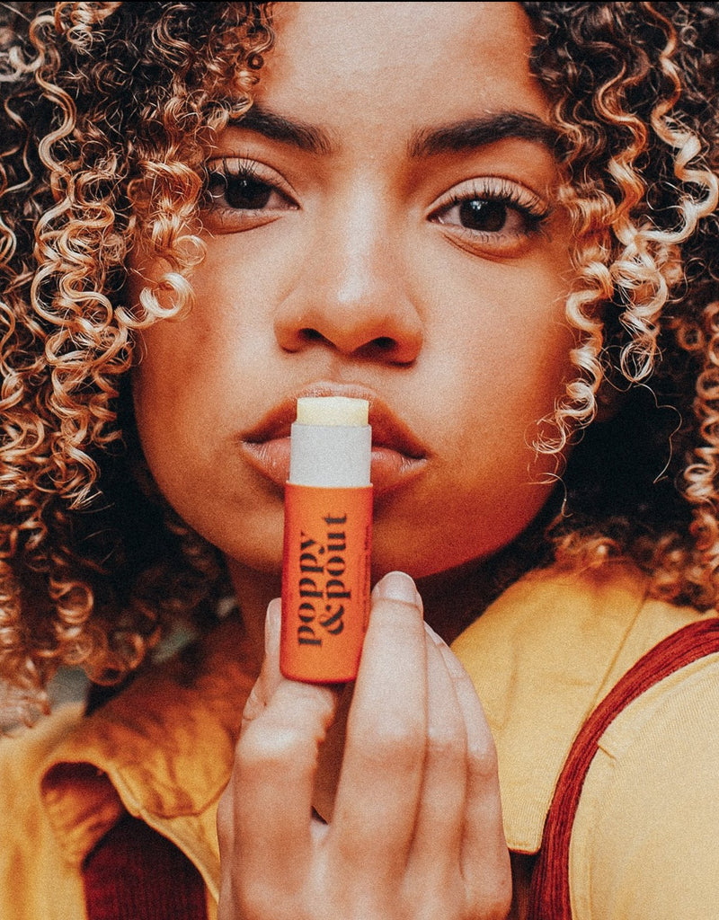 Poppy & Pout - Blood Orange Mint Lip Balm