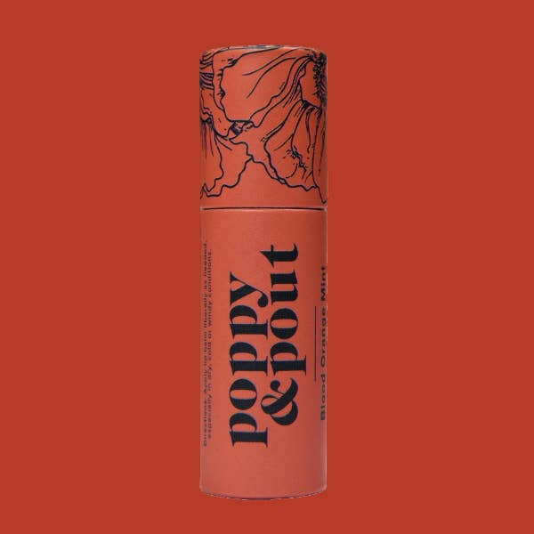 Poppy & Pout - Blood Orange Mint Lip Balm
