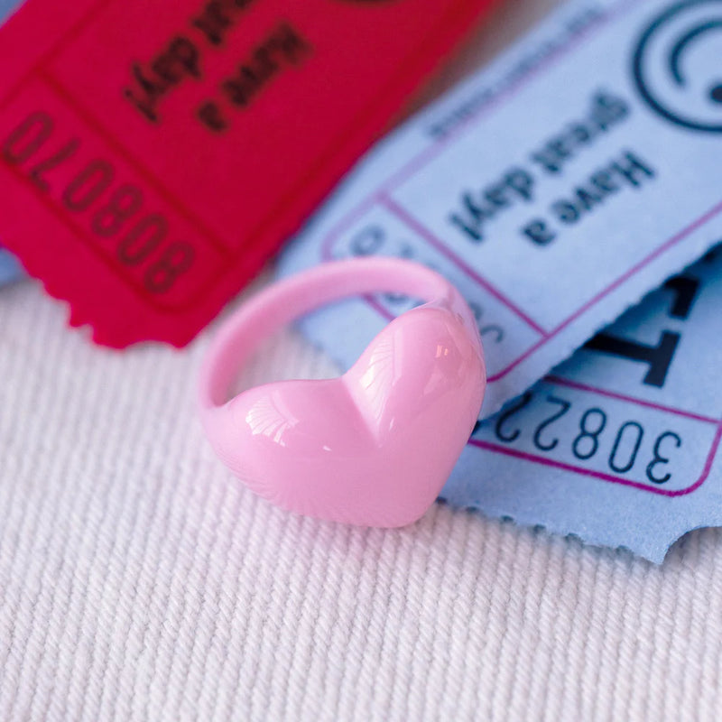 Bubble Heart Ring