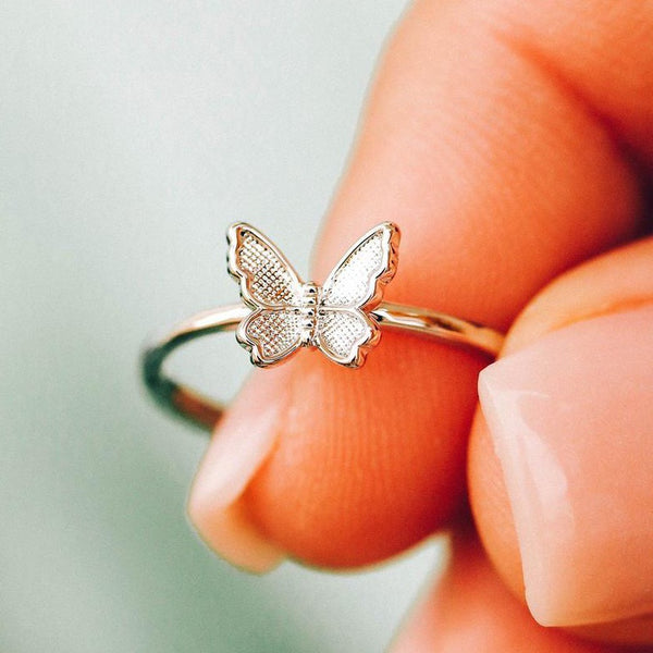 Butterfly In Flight Ring