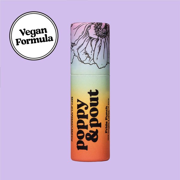 Poppy & Pout - Vegan Lip Balm "PRIDE" PRIDE PUNCH