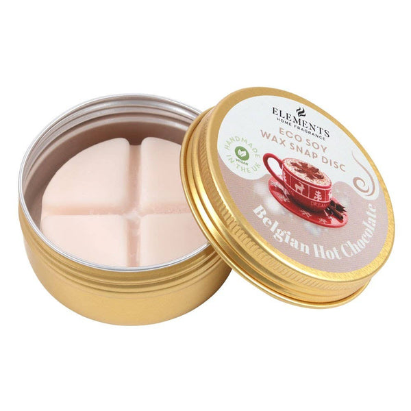 Belgian Hot Chocolate Christmas Soy Wax Melt Snap Disc