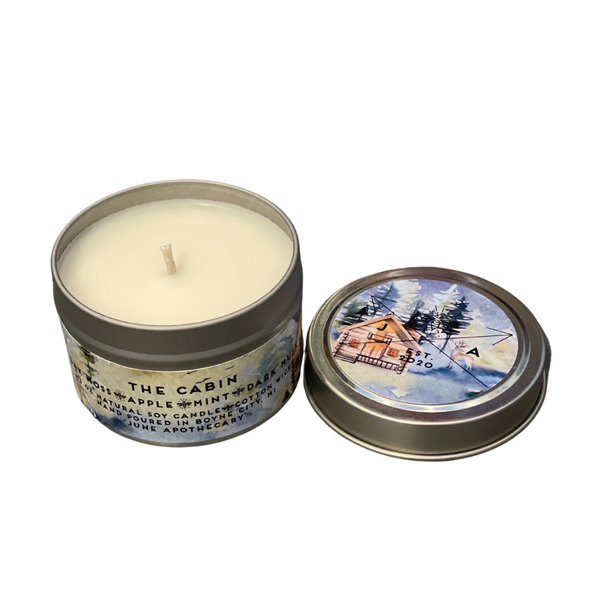 "The Cabin" 4oz Travel Candle