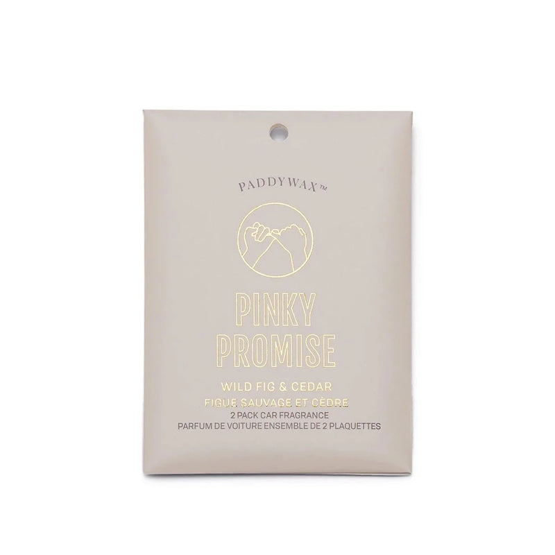 "Pinky Promise" Car Fragrance (Wild Fig + Cedar)