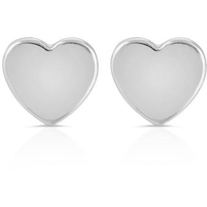 Lucky Feather New Moon Earrings- "Lots of Love"